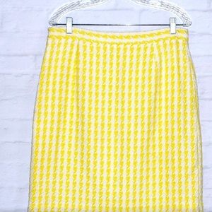 Banana Republic hounds tooth petite skirt